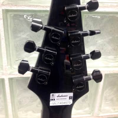 Jackson 7 String Electric Guitar N931 Charcoal Burst image 6