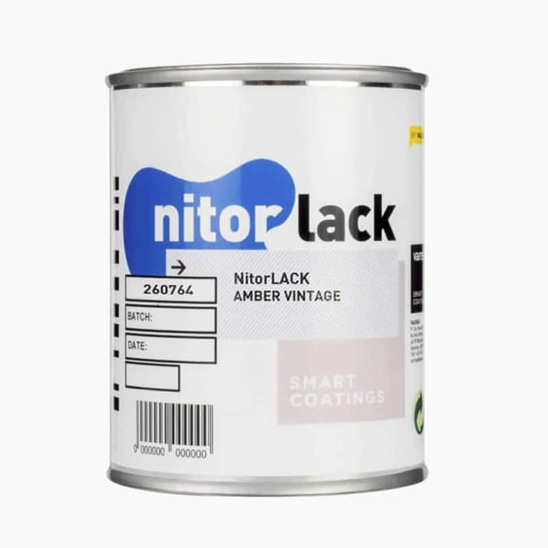 LT-9659-000 - Nitorlack Amber Vintage Gloss Nitrocellulose 500ml Can<br> image 1