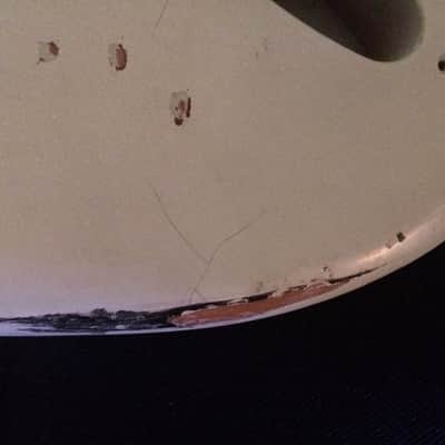 Hand finished Strat Body 2018 Ngs Faded Sonic Blue Relic image 3
