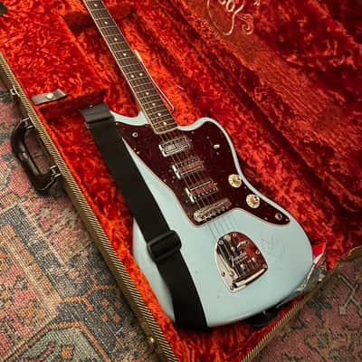 Fender Limited Edition 60th Anniversary Triple Jazzmaster 2018 - Daphne Blue image 1