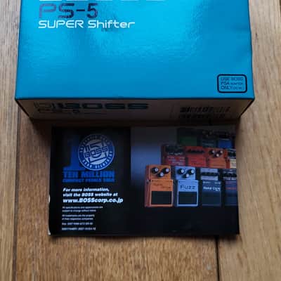 Boss PS-5 Super Shifter (Dark Gray Label) 1999 - Present - Blue image 8