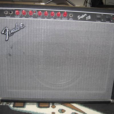 Fender Super 112 Red Knobs image 1
