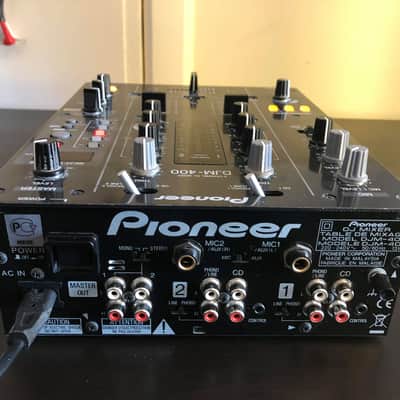 Pioneer DJM-400 2 channel DJ mixer with Effects image 3