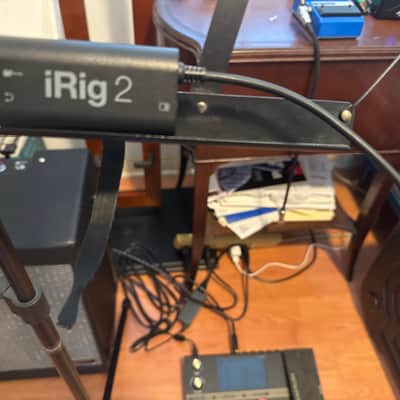 IK Multimedia iRig 2 Mobile Guitar Interface for iOS 2015 - Present - Black image 2