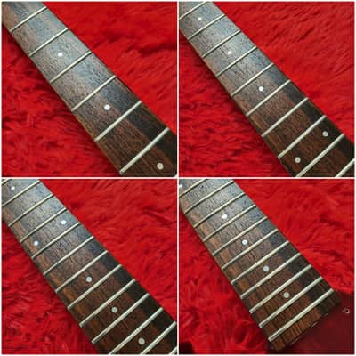 Samick SG-1P (SG Jr. Junior) 1989-1990 - Cherry - Set Neck With Long Tenon - Made in Korea MIK image 7