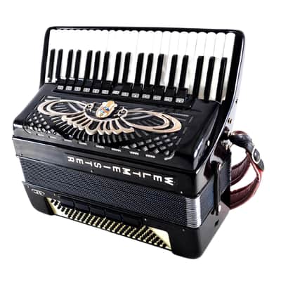 NEW Golden Pearl Serenellini Imperator IV Piano Accordion LMMH 41