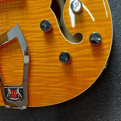 Hagstrom Super Viking Semi-Hollow Dandy Dandilion image 10