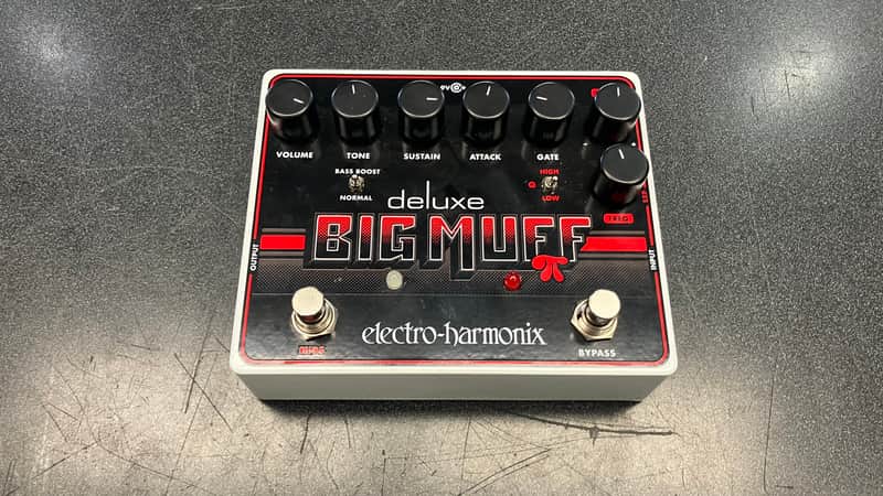 Electro-Harmonix Deluxe Big Muff Pi Distortion / Sustainer 2014 - Present - Black / Red image 1
