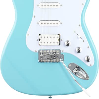Kramer Focus VT-211S Electric Guitar, Teal image 2