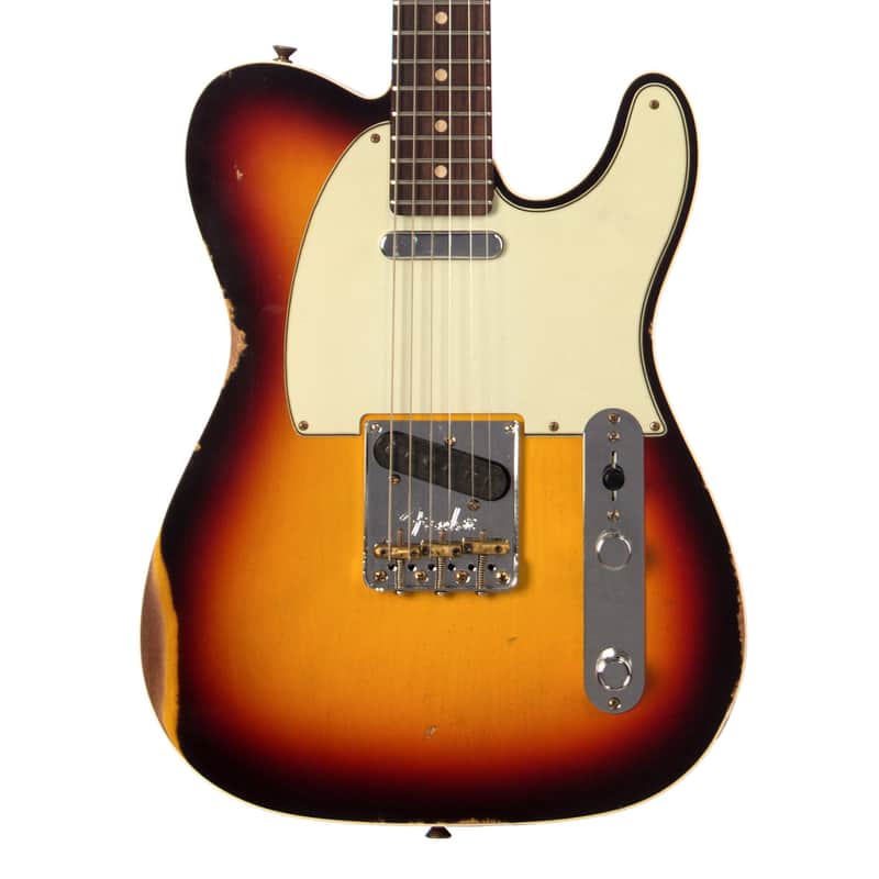 Fender Custom Shop MVP Telecaster Relic - Chocolate 3-Tone Sunburst w/Rosewood Fingerboard - Dealer Select Master Vintage Player Series Electric Guitar image 1