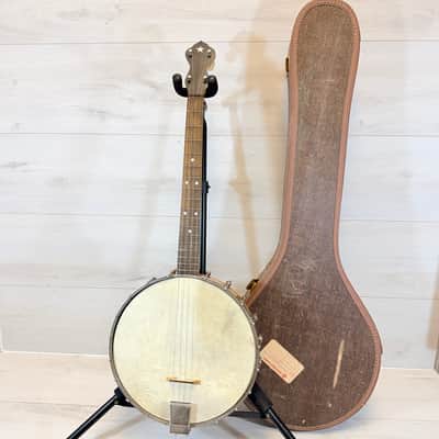 Slingerland Slingerland May Bell 4-String Tenor Banjo w/ Resonator – Classic Chicago Build 1920's-1930's image 10