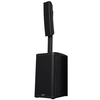 QSC KC12-BK Active Powered Black Column DJ PA Speaker System w Cover image 4