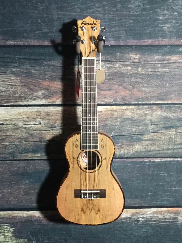 Immagine Amahi UK770C Classic Spalted Maple Concert Ukulele - 2