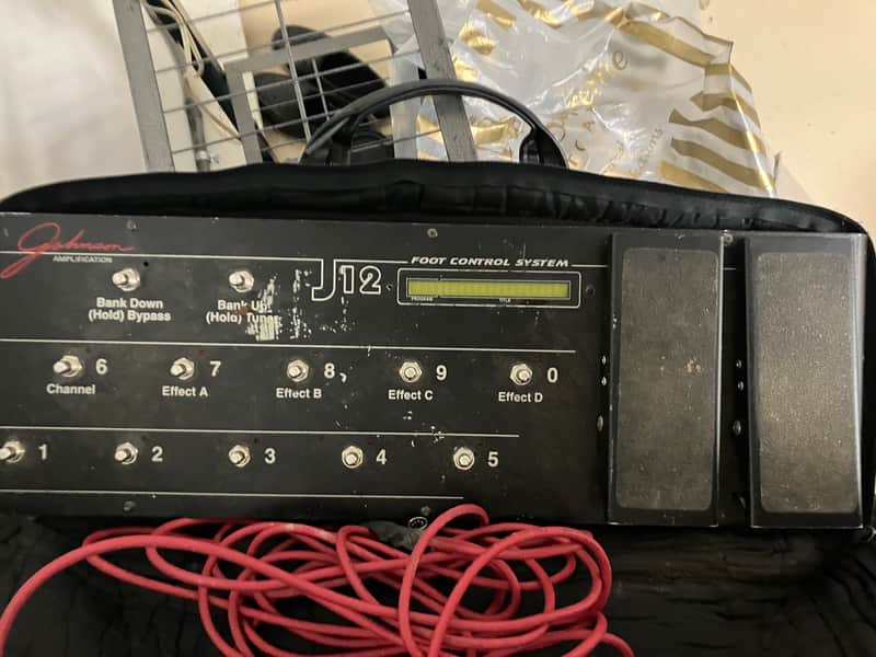 Johnson J12 with factory padded gig bag and tour grade cable image 1