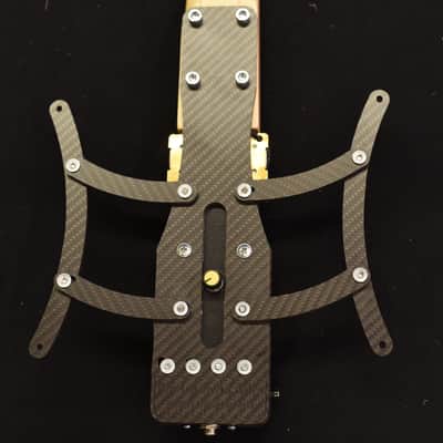 Compact Travel Foldable Carbon Fiber Electric Guitar image 4