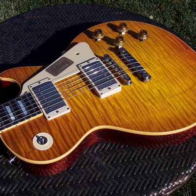 2015 Gibson Collectors Choice #33 60 Les Paul Jeff Hanna Burst True Historic Big Time  Wavy Top image 12
