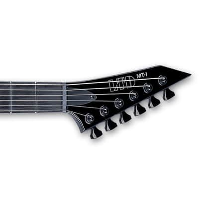 ESP LTD Mick Thomson MT-1 Signature Electric Guitar - Obsidian Metallic image 7