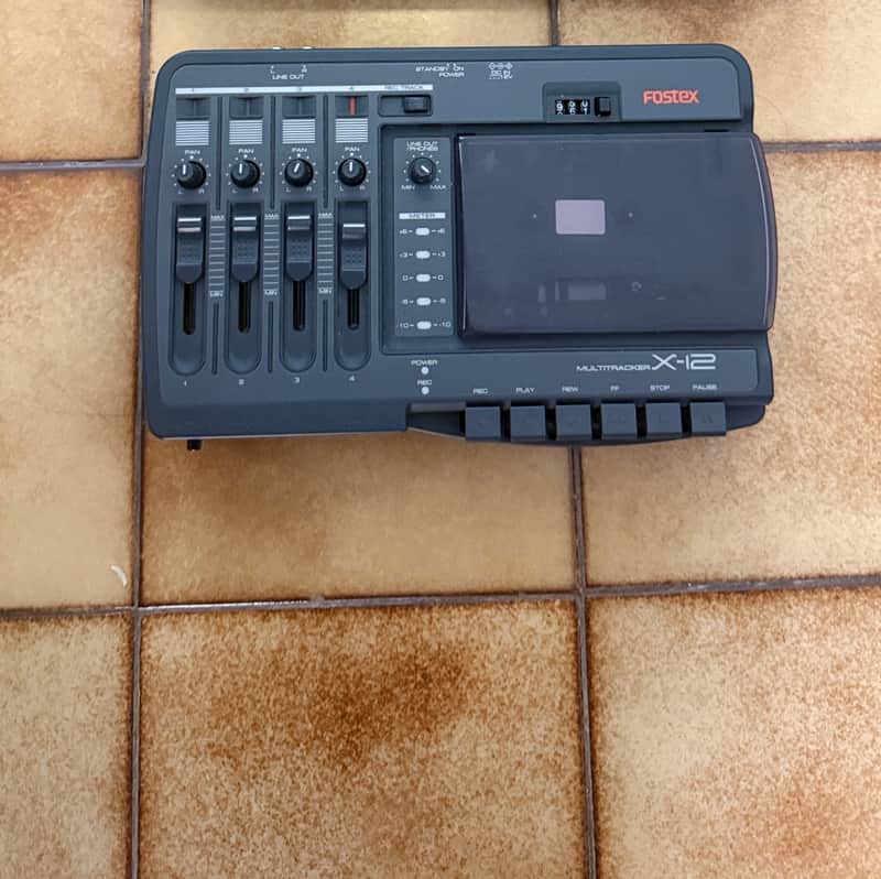 Fostex x12 Recorder multitracker tape cassette image 1