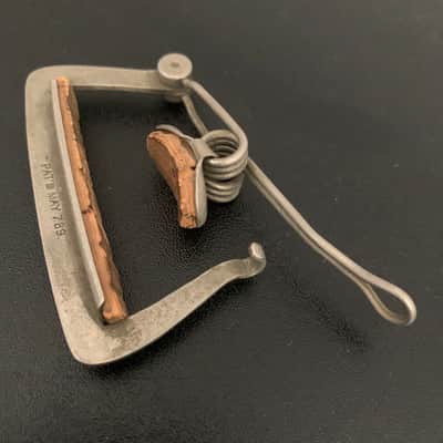 Filstrup / Elton Early 1900’s Guitar Capo - Brass image 2