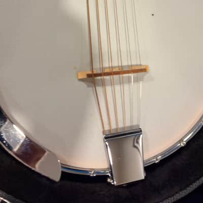 RW Jameson 6-string Banjitar with case image 2