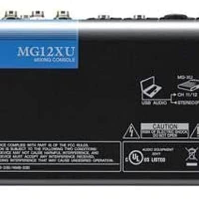 Yamaha MG12XU 12-Channel Stereo Mixer With Effects image 2
