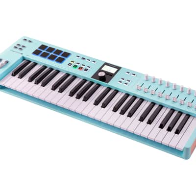 Arturia KeyLab Essential 49 Mk3 MIDI Keyboard Controller (Aquamarine) image 4