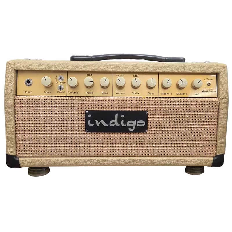 Indigo Amplification Jacobs 50-Watt Guitar Amplifier Head - Tan image 1