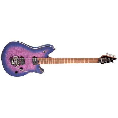 EVH Wolfgang WG Standard QM Baked Maple Fingerboard - Northern Lights image 4