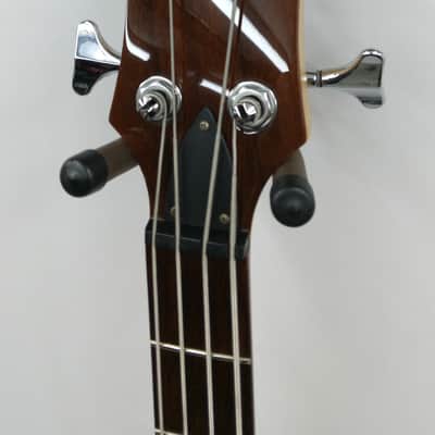 Lefty B.C. Rich JE Eagle Bass Guitar Black Gold Metallic Left Handed 34" Scale Diamond Inlays image 8