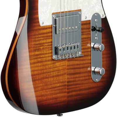 Michael Kelly 53DB Dark Tiger's Eye Electric Guitar Great 8 Boutique Mod; Maple Fretboard MK53HDTERO image 2