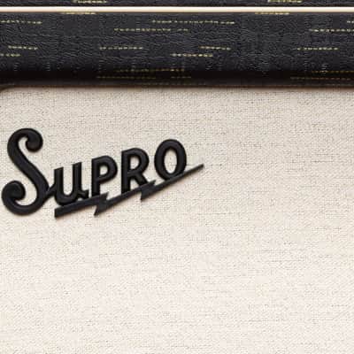 Supro 1630RCBLK Ambassador Custom USA 50-Watt 2x10 Combo image 7