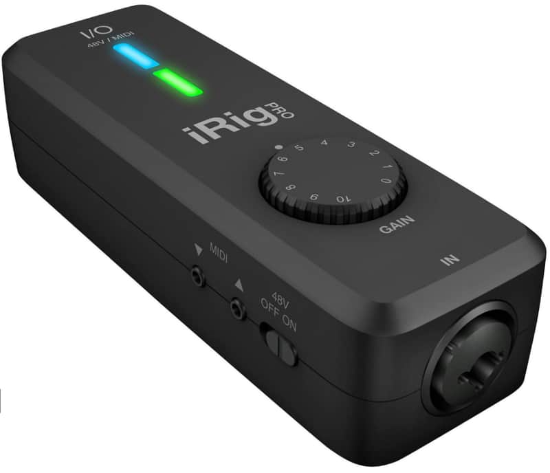 IK Multimedia iRig Pro I/O USB Audio Interface for iOS, Android, Mac, and PC image 1