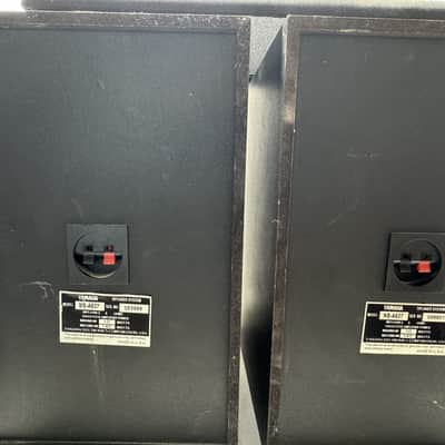 Yamaha NS-A637 Bookshelf Speakers Pair Vintage HiFi Stereo Home Audio 2 Way image 3