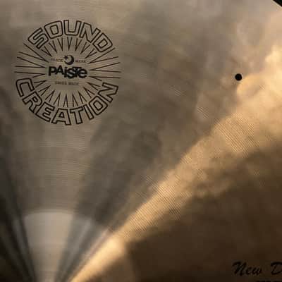 Paiste 22" Sound Creation Dark Ride New Dimension 2951 grams 1984 image 5