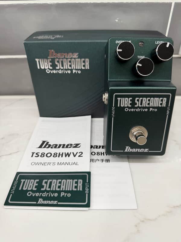 Ibanez TS808HWV2 Hand-Wired Tube Screamer 2024 - Present - Green image 1
