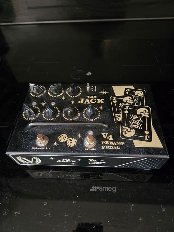 Victory Amps V4 The Jack 2-Channel PreAmp Pedal 2025 - Black image 1