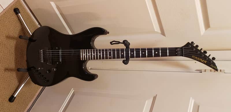 Kramer Ripley Stereo  Guitar RARE! 1985 - Black image 1