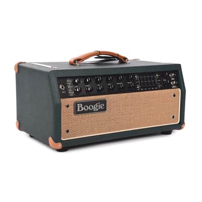 Mesa/Boogie Mark Five: 35 35W Head Emerald Green w/ Tan Jute Grill image 2