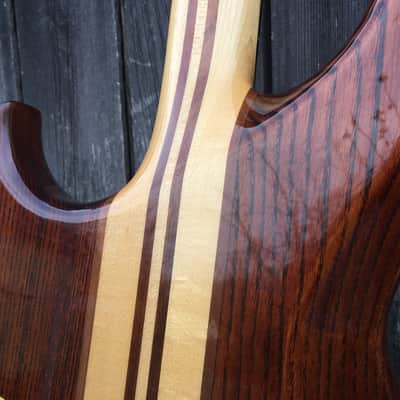 Mint 1981 Aria Pro II SB-900 Matsumoku 4 String Bass in Walnut Perfect image 14
