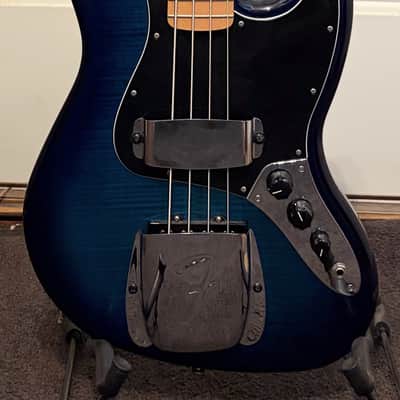 Fender 75th Anniversary Jazz Bass 2021 Drk Blue image 2