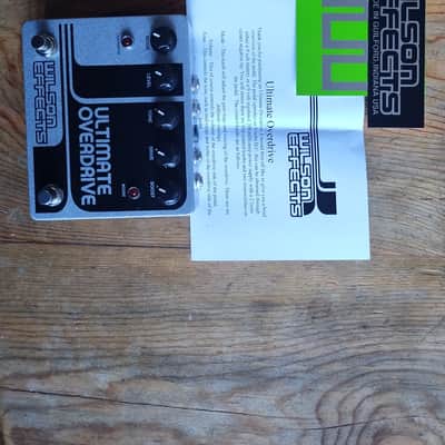 Wilson Effects Ultimate Overdrive Pedal - NOS image 1