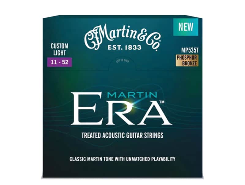 Martin Era Treated Acoustic Guitar Strings Phosphor Bronze 11-52 image 1