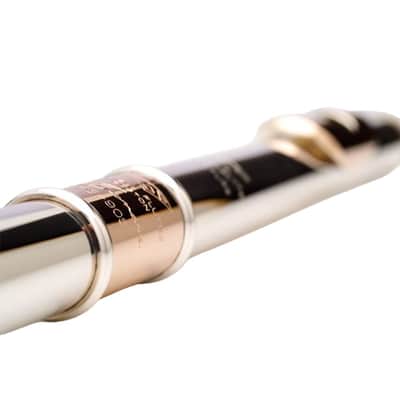Powell Sonaré 905 Series Flute B-Foot with Aurumite 9K Lip Plate, Offset G Key & C# Trill Key image 3