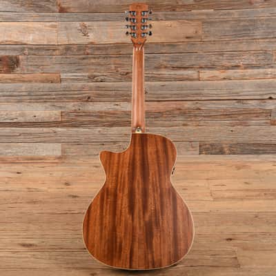 Alvarez AG60ce Artist 8-String Grand Auditorium Solid A+ Sitka Spruce/African Mahogany Shadowburst (Serial #E23121053) image 5