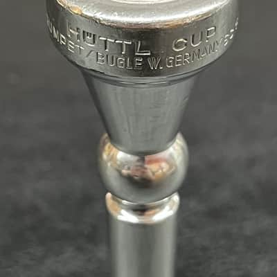 VINTAGE RARE Huttl SC 18 Trumpet/Bugle Mouthpiece Used image 3