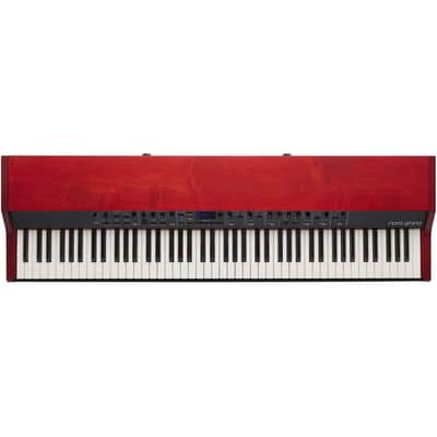 Nord Grand 88-Note Keyboard Kawai Hammer Action with Ivory Touch, Red