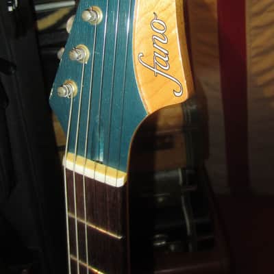 ~2021 Fano Oltere TC6 Ocean Turquoise w/ TV Jones pickups and Original Case image 2