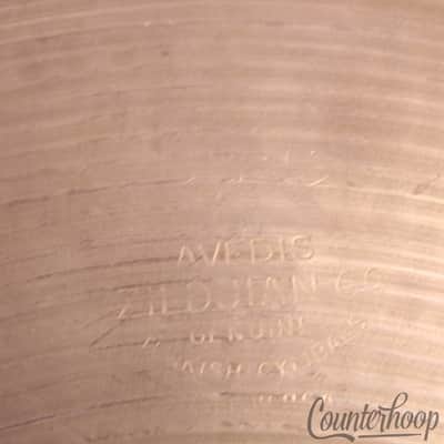 *Zildjian 15" Hi-Hats 894g/956g Paper-Thin Cymbals B20 Avedis A USA Vintage 60s* image 7