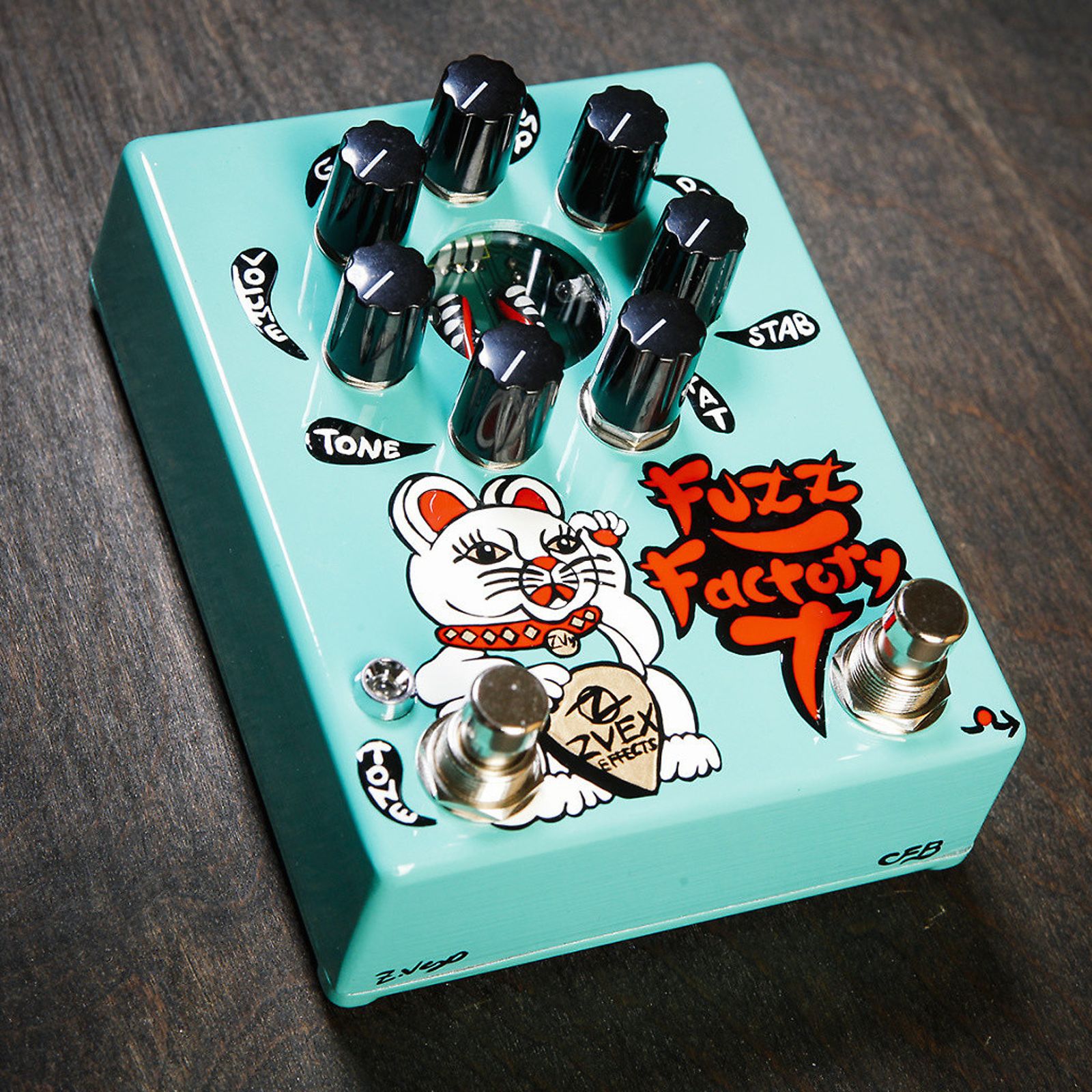 Zvex Fuzz Factory 7 Hand Painted | Reverb