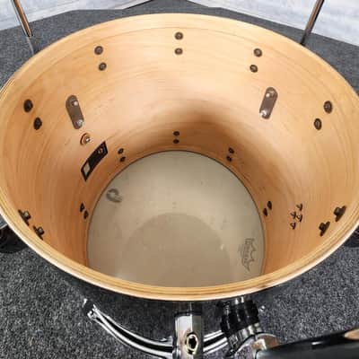 Used British Drum Company Legend Club 3pc Drum Set Night Skye - Good image 11
